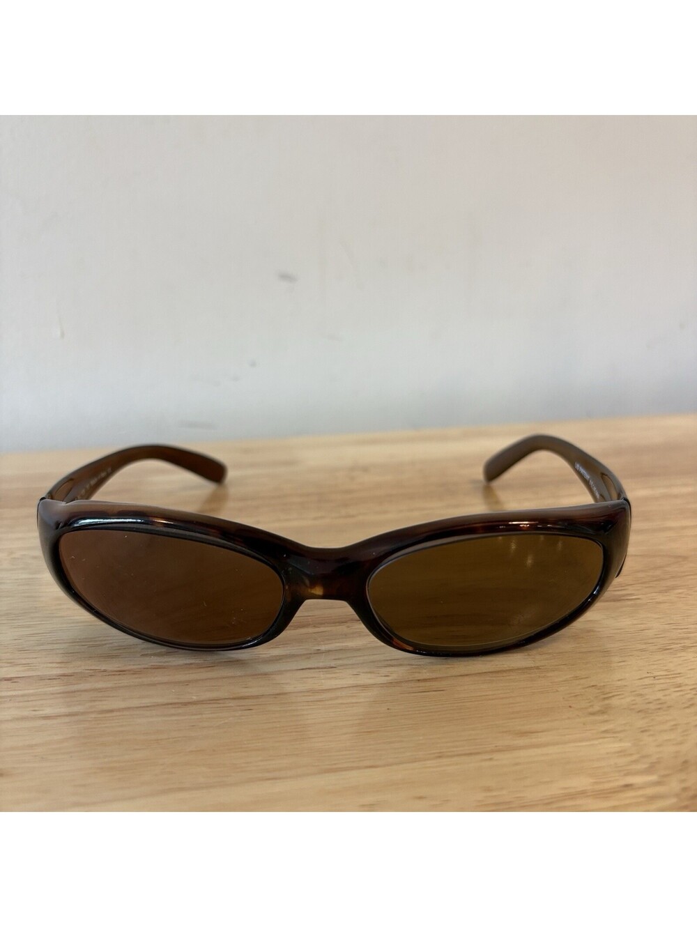 Vintage Maui Jim MJ 108-10 Seafarer Tortoise Polarized Sunglasses Y2K FRAME ONLY